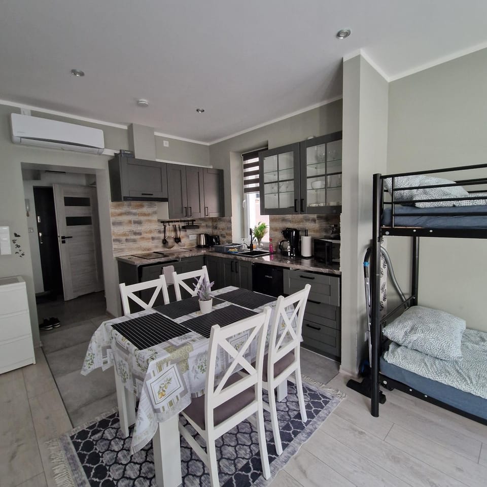 Kitchen or kitchenette, Dining area, oven