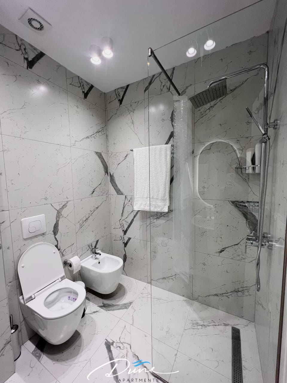 Shower, Toilet, Bathroom, bidet, towels
