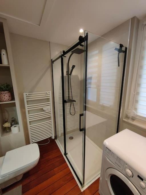 Shower, Toilet, Bathroom, washing machine