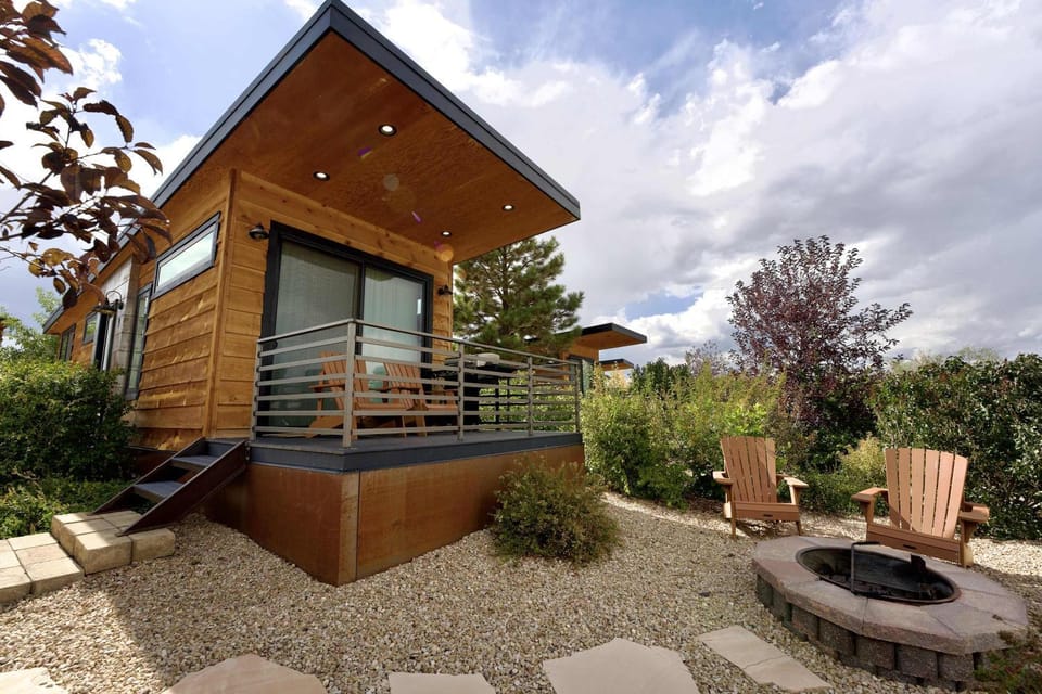 Property building, Garden view