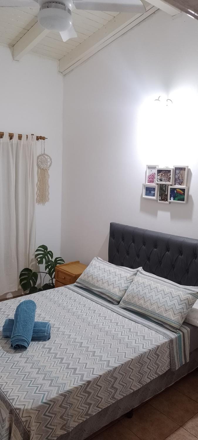 Bed, Photo of the whole room, towels