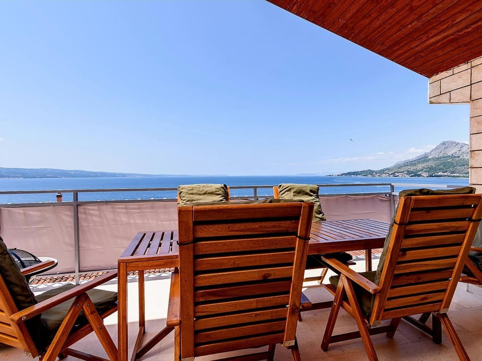Balcony/Terrace, Seating area, Sea view