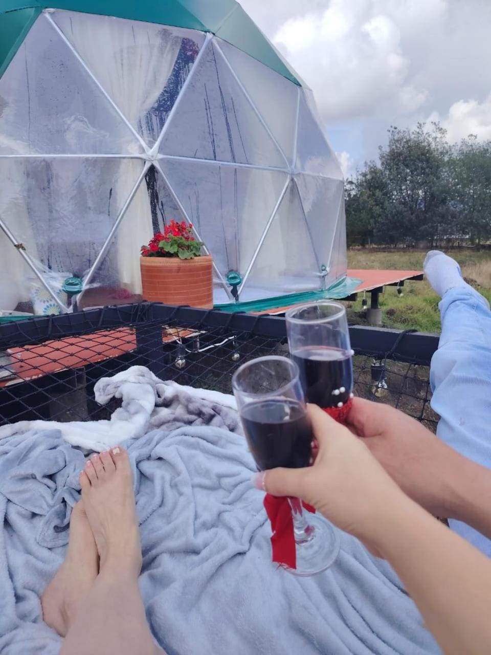 glamping casa blanca Luxury tent in Guatavita