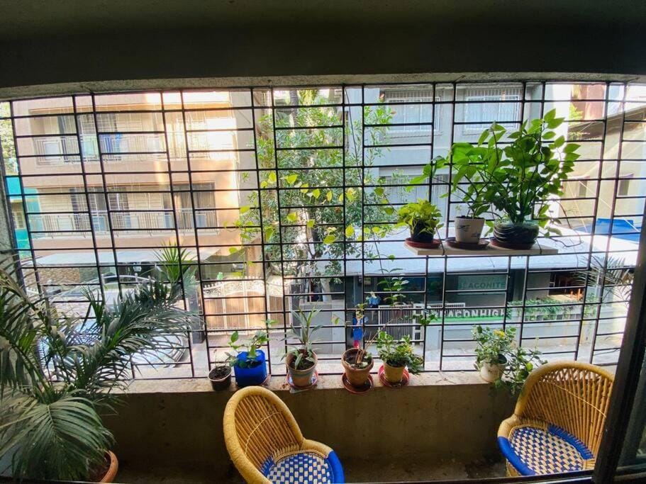 Patio, Day, View (from property/room), Balcony/Terrace, Living room, Seating area, Garden view