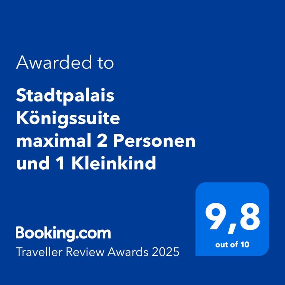 Stadtpalais Königssuite maximal 2 Personen und 1 Kleinkind Apartment in Saxony