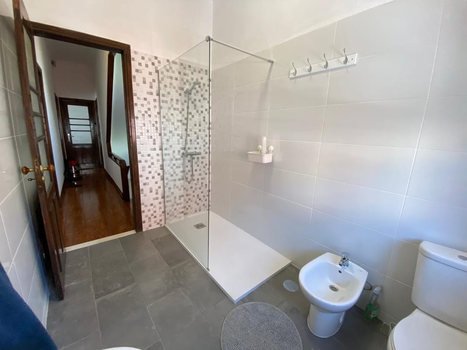 Shower, Toilet, Bathroom, bidet, towels