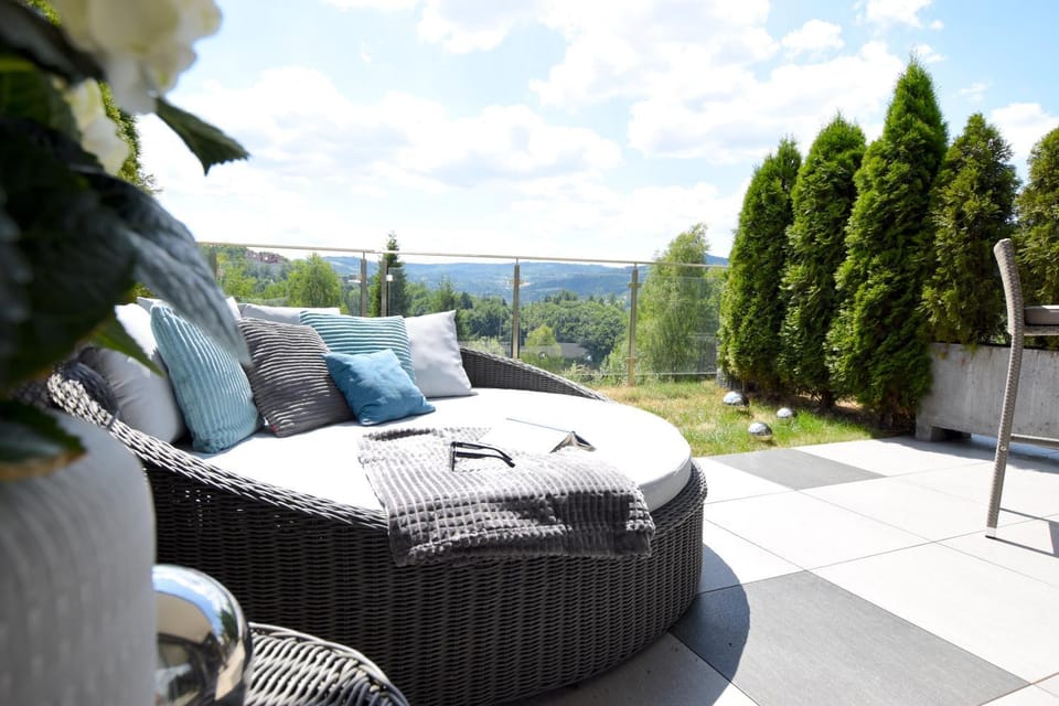 Garden, View (from property/room), Balcony/Terrace, Garden view, Mountain view