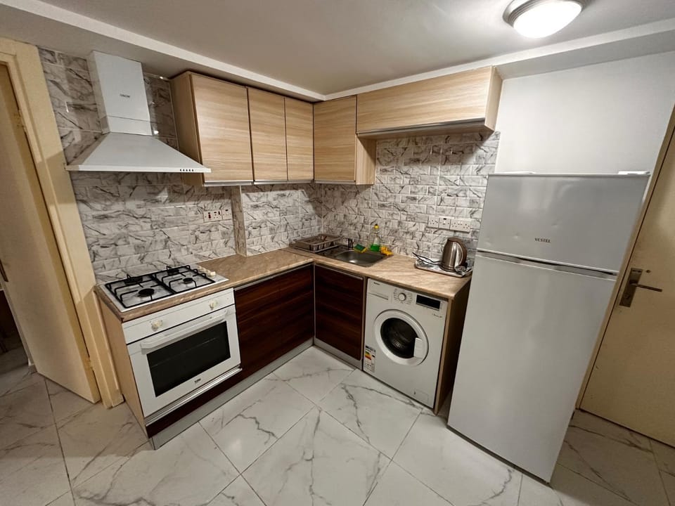 Kitchen or kitchenette, oven, pet friendly, stove, washing machine