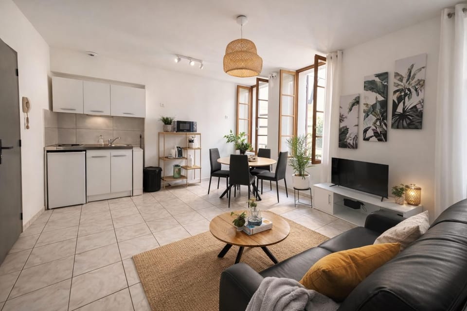 Studio élégant et lumineux 4 personnes Centre La Ciotat Apartment in La Ciotat