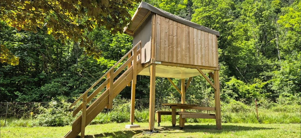 Camping Onlycamp Domelin Campground/ 
RV Resort in Haute-Savoie
