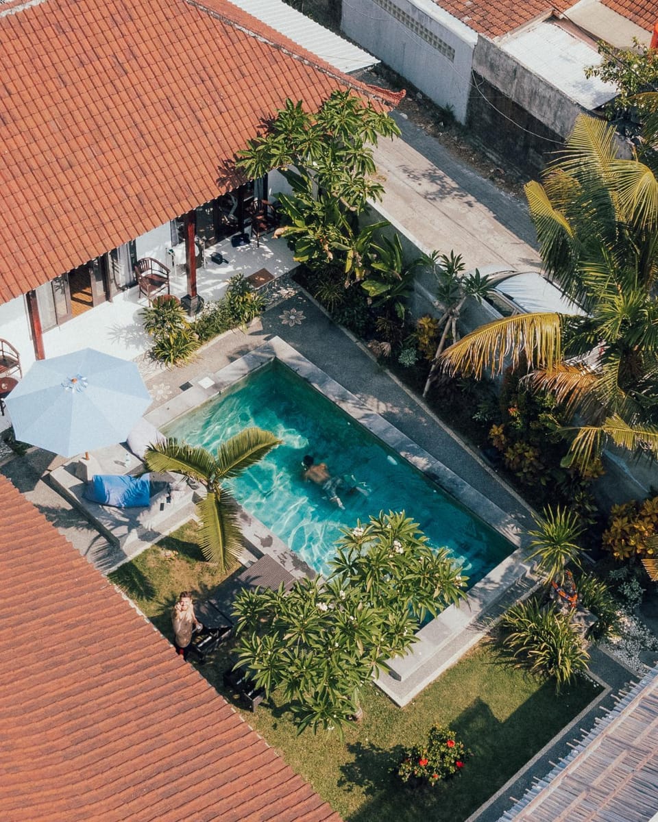 Garden, Garden view, Pool view, Swimming pool, sunbed