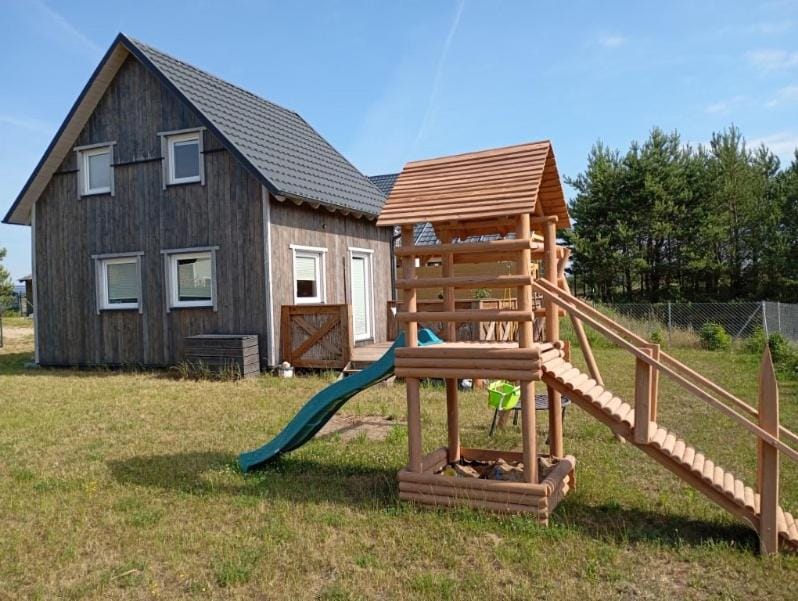 Drewniany domek na kaszubach u Oli Chalet in Pomeranian Voivodeship