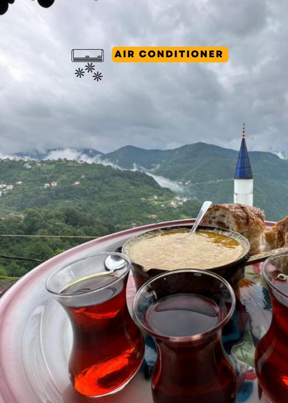 أوزونغول Uzongol Fotinos Wooden Cottage Two Bedroom Chalet in Turkey