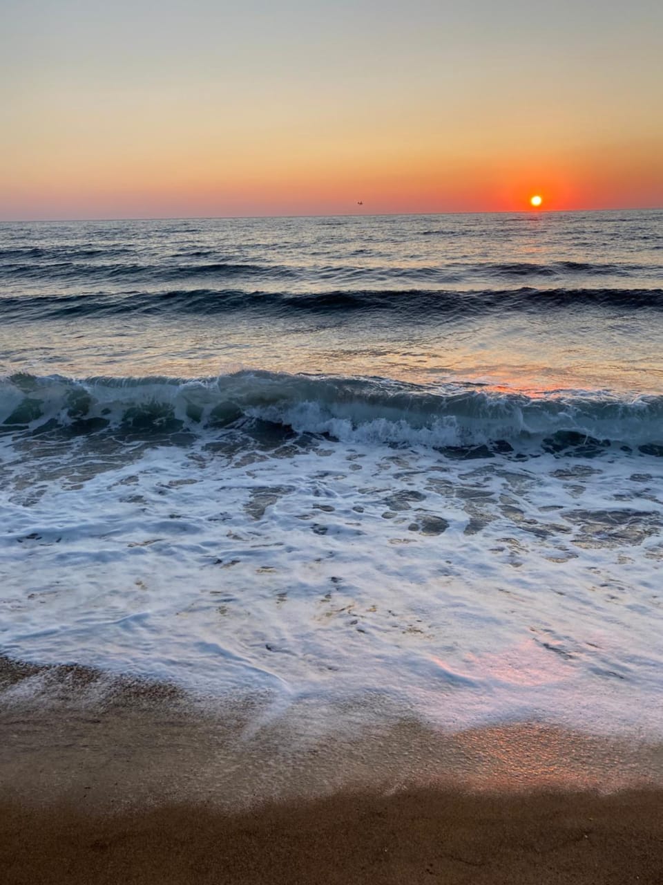 Nearby landmark, Beach, Sunset