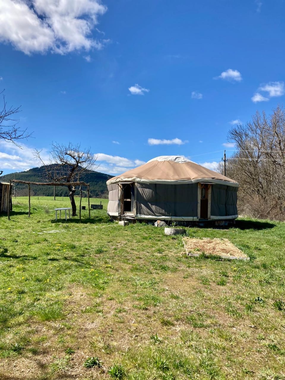 Garden, Mountain view