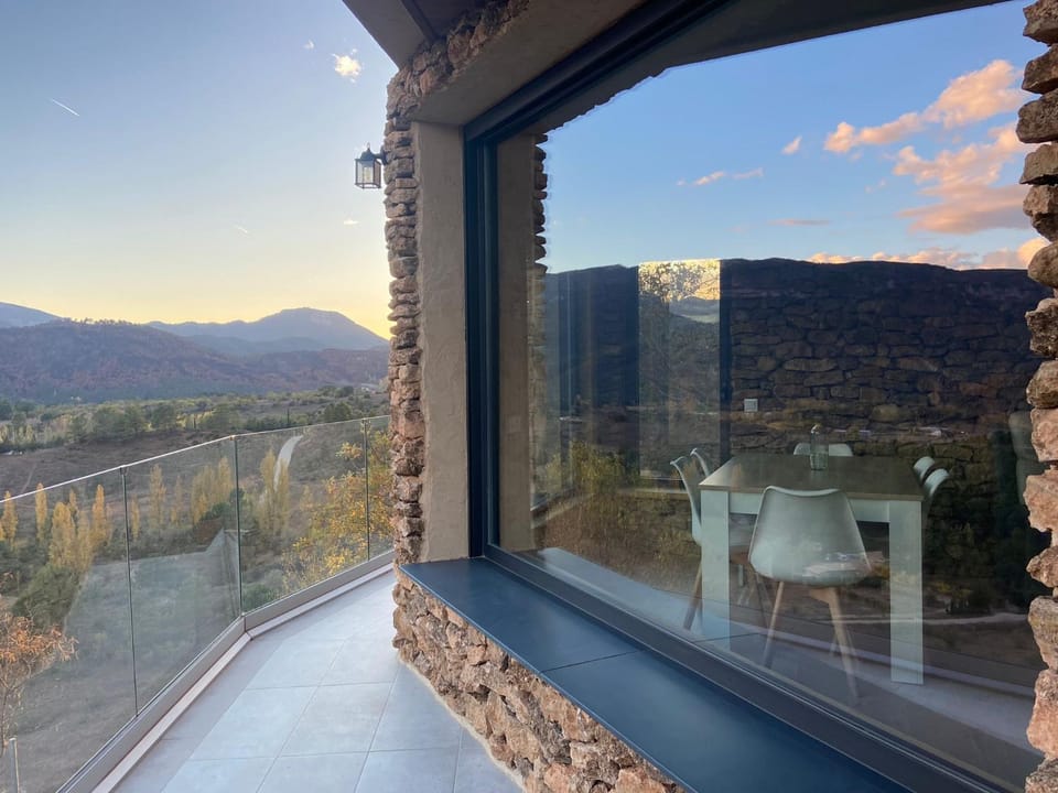 Natural landscape, View (from property/room), Balcony/Terrace, Mountain view