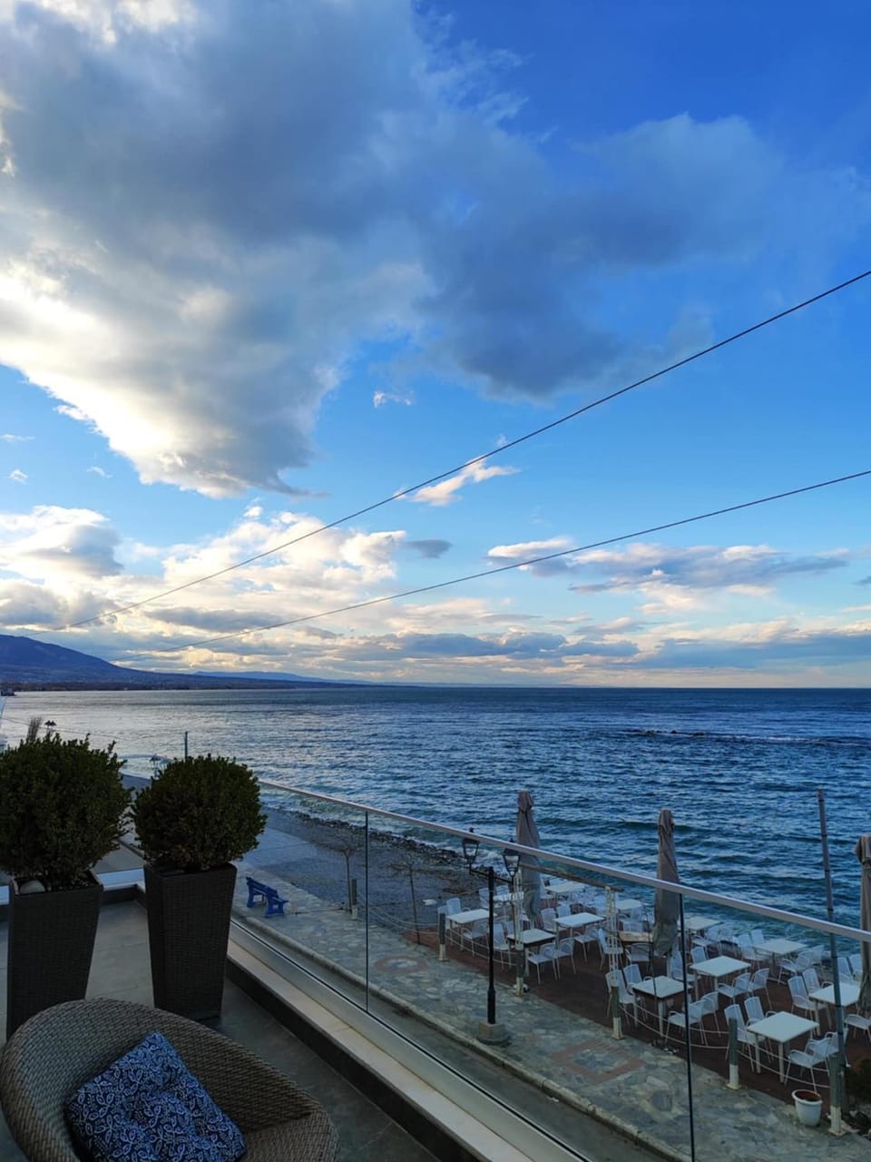 Natural landscape, Sea view
