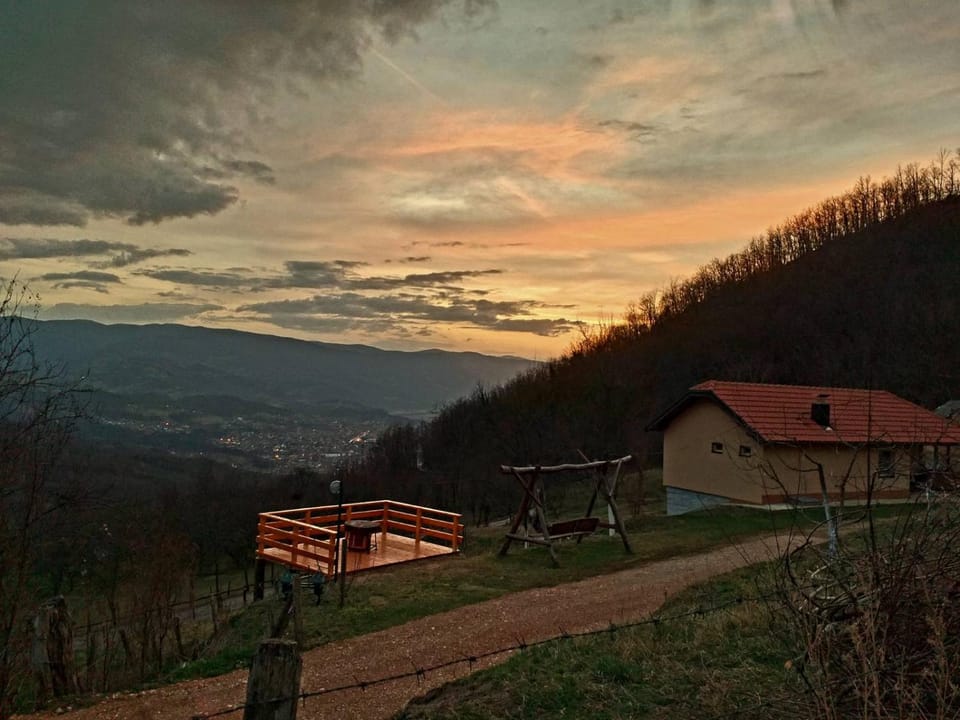 Natural landscape, Sunset