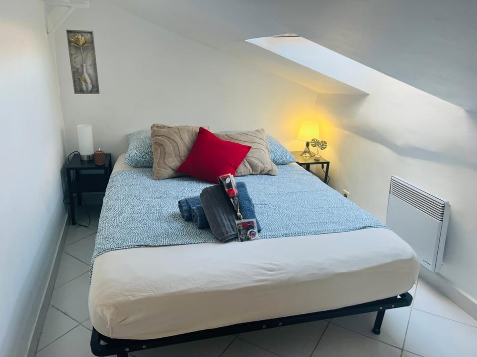 Évasion Romantique sous les Toits Au Coeur du Vieux Nice Apartment in Nice