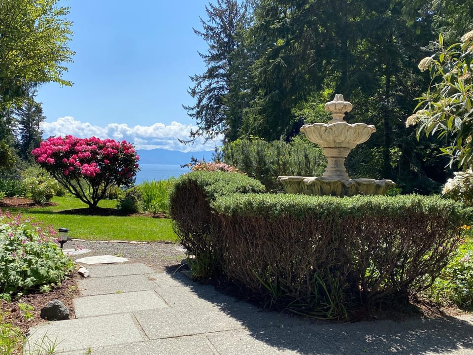 Patio, Natural landscape, Mountain view, Sea view