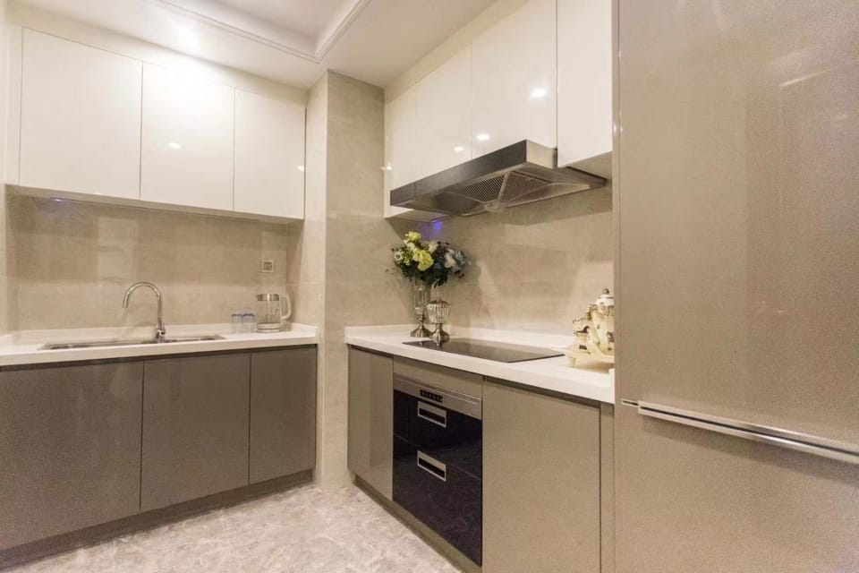 Kitchen or kitchenette, kitchen