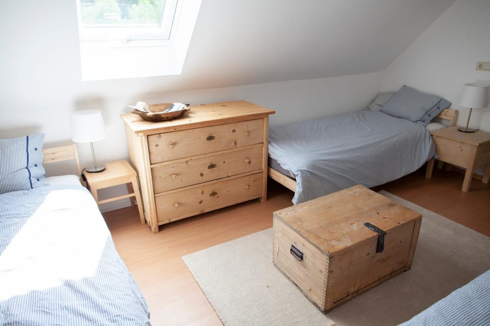 Property building, Living room, Bedroom