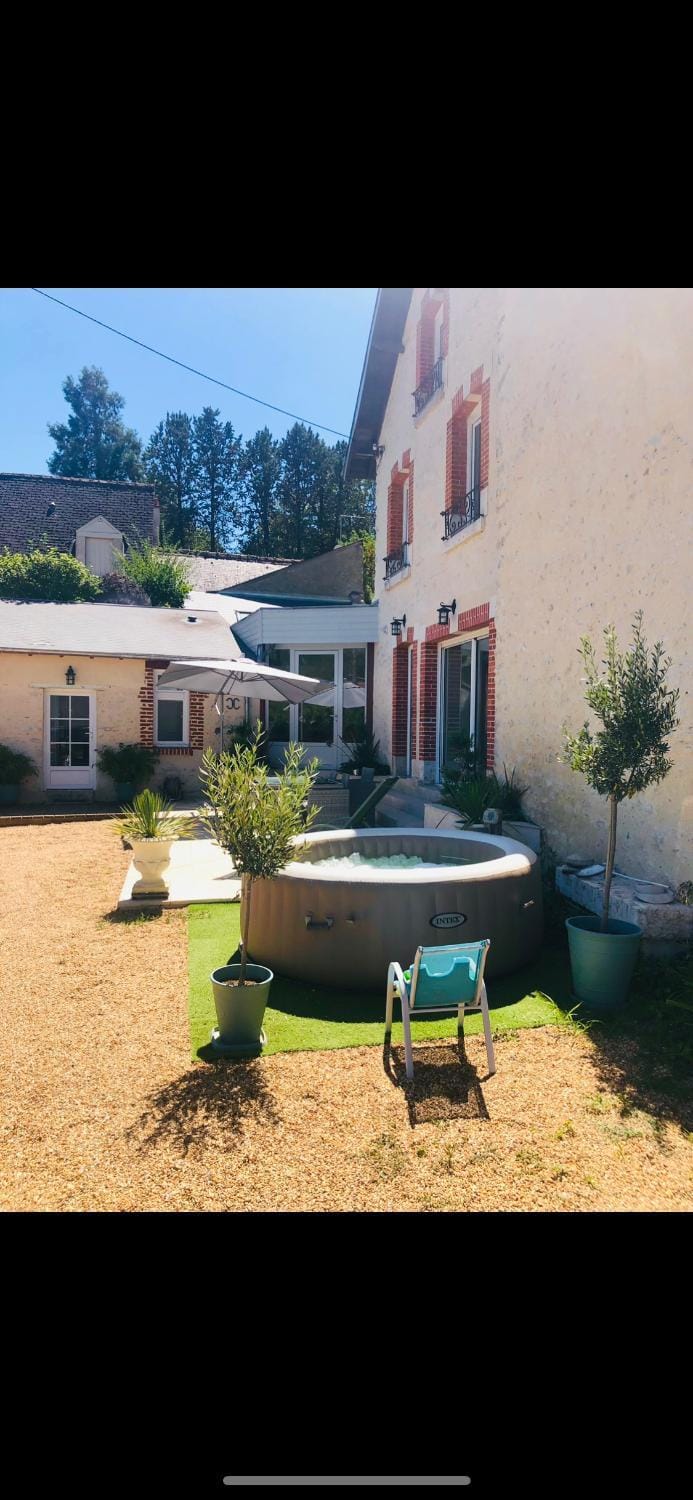 Belle demeure de 1820, classée, à 5 mn de Blois, 10 mn de Chambord House in Centre-Val de Loire