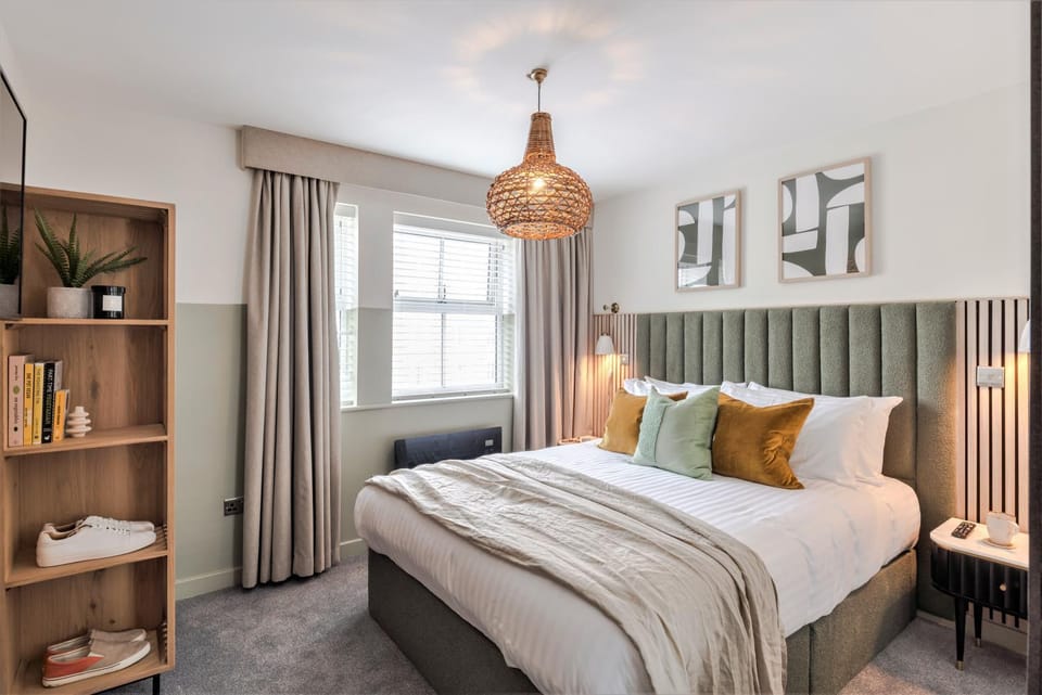 Bed, Photo of the whole room, Bedroom, wardrobe