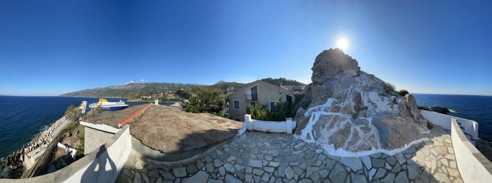 Nearby landmark, Day, Natural landscape, Mountain view, Sea view