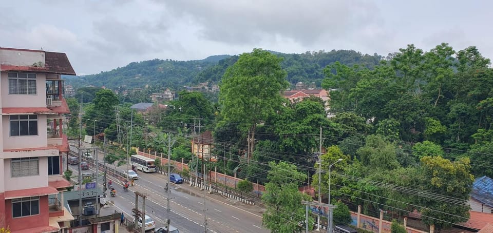 Day, Mountain view, Street view