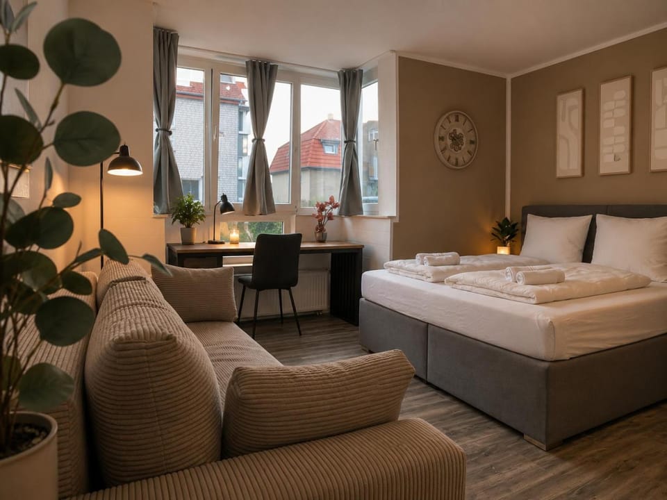 NUJU Rentals - Modernes Studio Apartment mit Parkplatz Apartment in Bielefeld