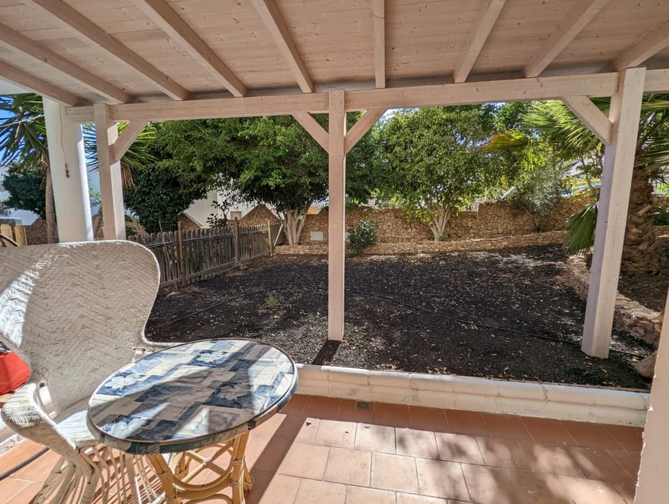 Patio, Garden, Garden view
