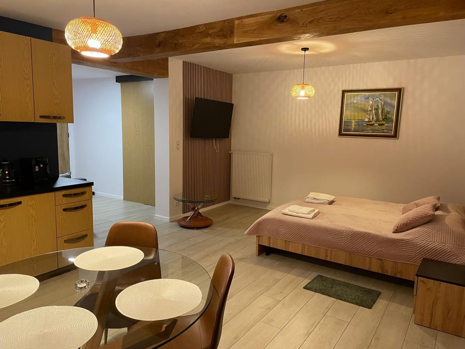 Bed, TV and multimedia, Living room, Photo of the whole room, Bedroom