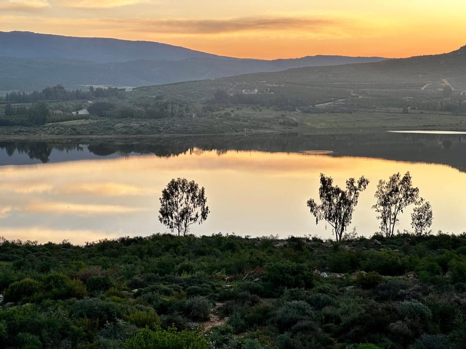 Natural landscape, Lake view, Mountain view