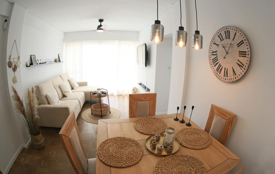 Living room, Seating area, Dining area