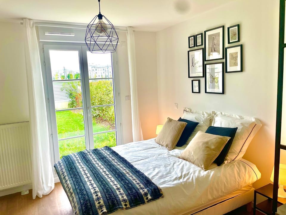 Appartement avec jardin près de Disneyland Apartment in Île-de-France