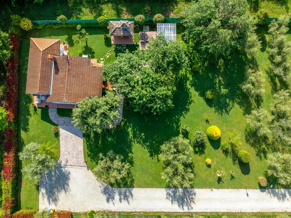 Property building, Spring, Garden, Garden view