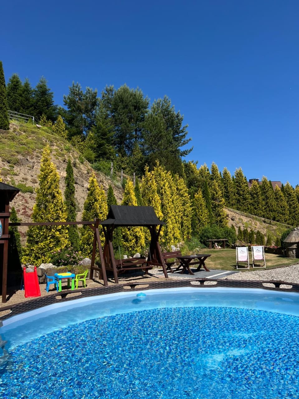 Day, Garden, Garden view, Pool view, Swimming pool, sunbed