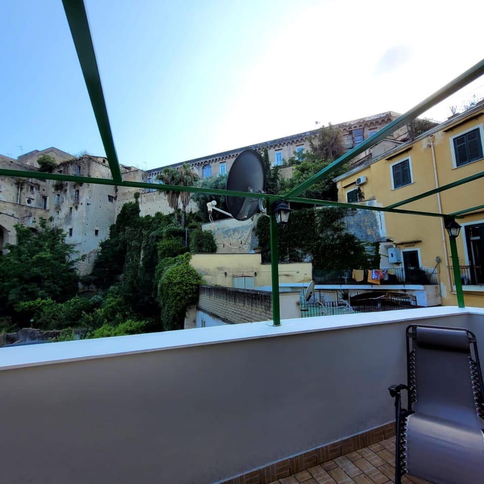 Property building, Day, View (from property/room), Balcony/Terrace, Dining area