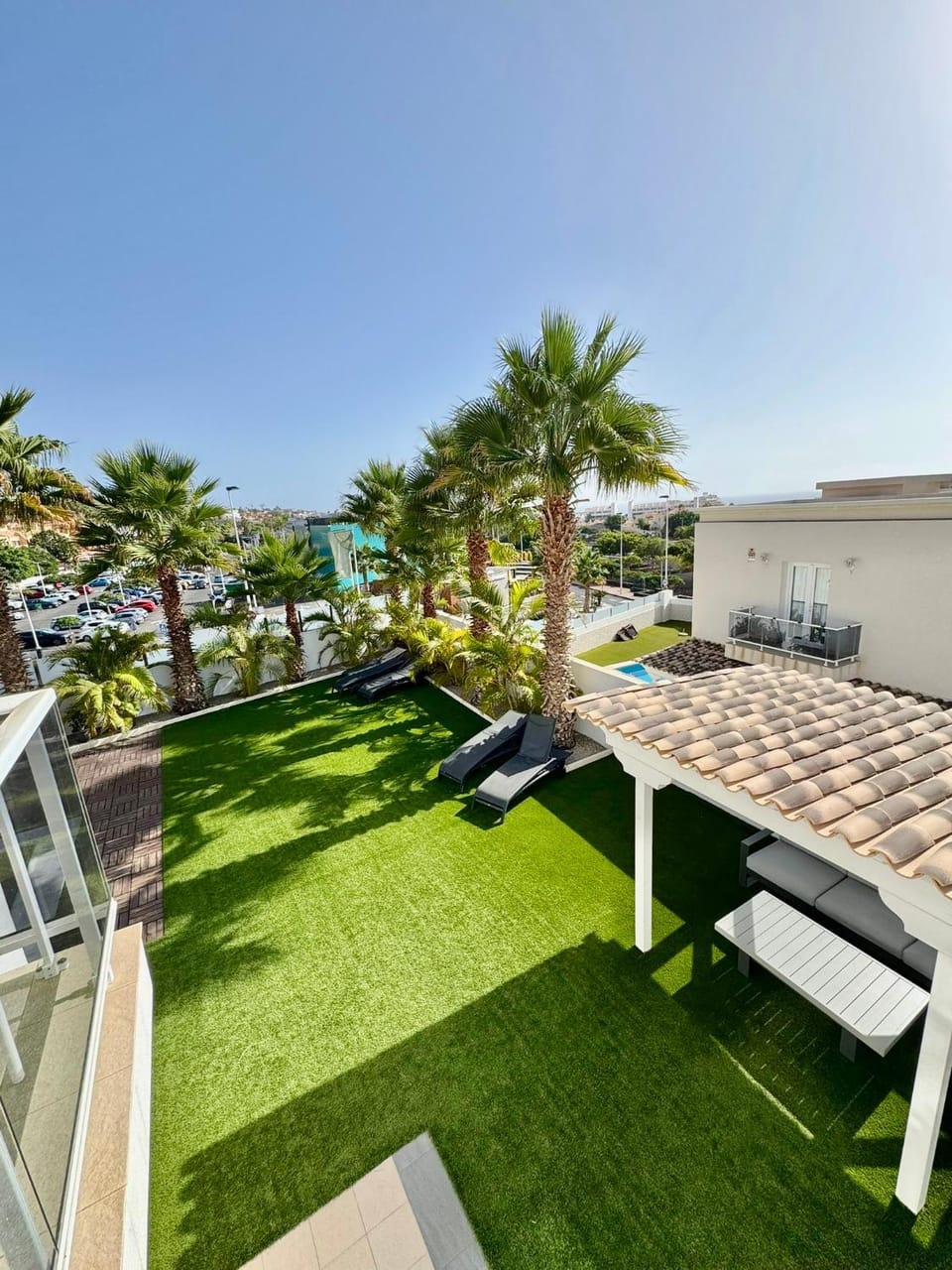Patio, Spring, Day, Garden, Garden view