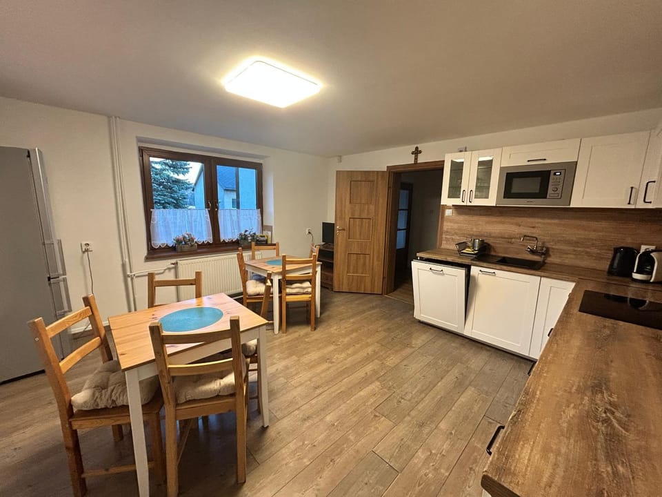 Kitchen or kitchenette, Dining area