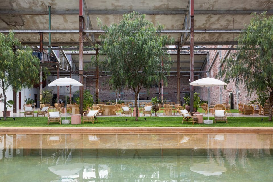 Patio, Spring, Day, Garden, Garden view, Pool view, Swimming pool