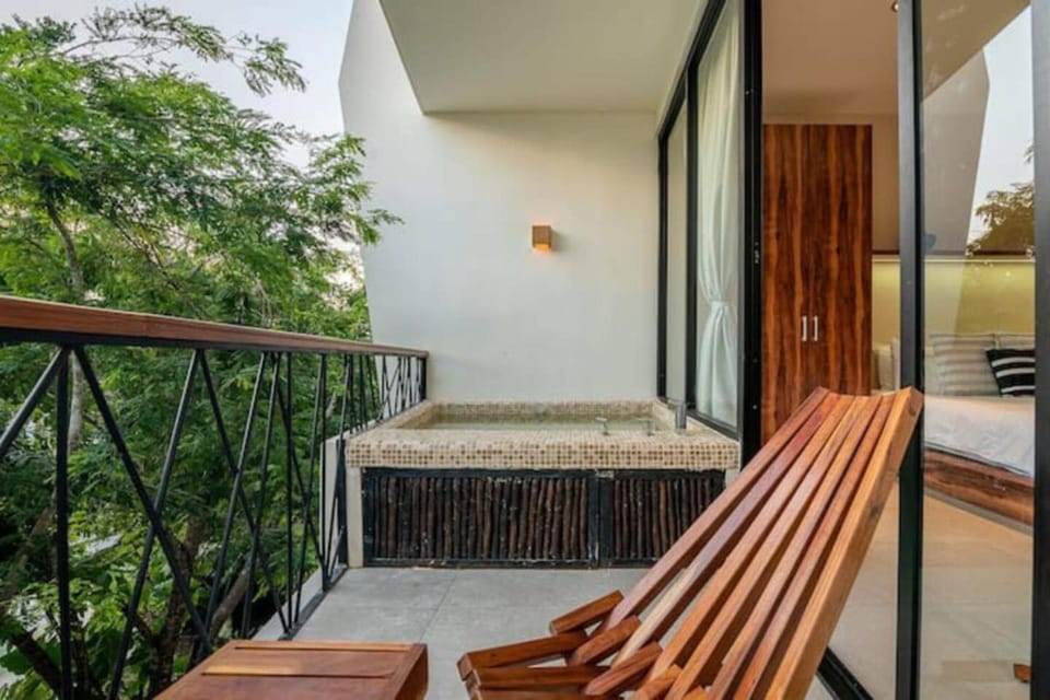 Lujoso Departamento con Jacuzzi Privado Apartment in State of Quintana Roo