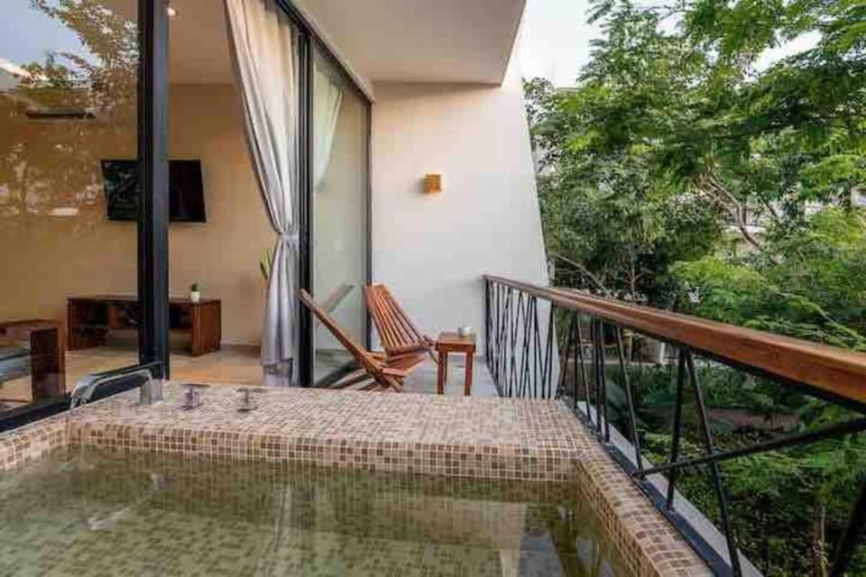 Lujoso Departamento con Jacuzzi Privado Apartment in State of Quintana Roo
