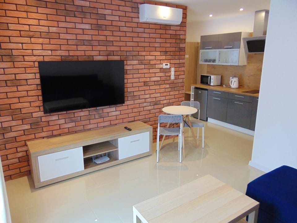 TV and multimedia, Kitchen or kitchenette, Living room, Seating area, minibar, stove