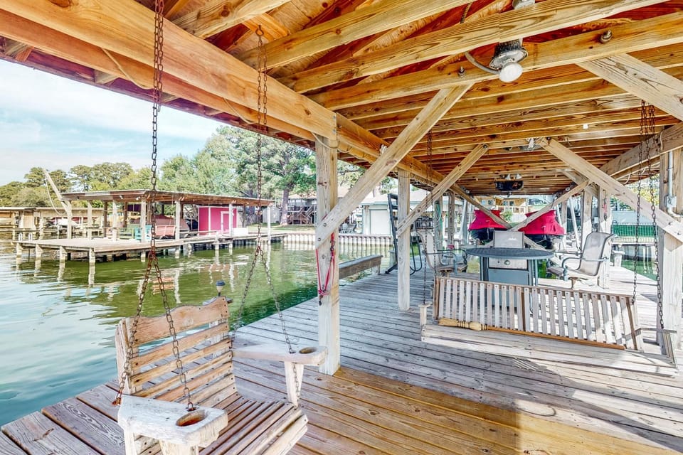 'Harbor Haven' w/ Dock: Lake Livingston Home House in Lake Livingston