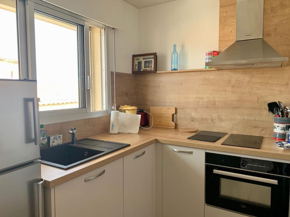 Appartement climatisé proche plage et port - FR-1-604-40 Apartment in Mèze