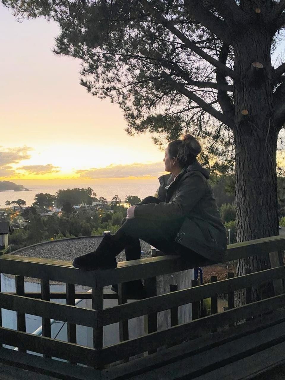 Sea view, Sunset