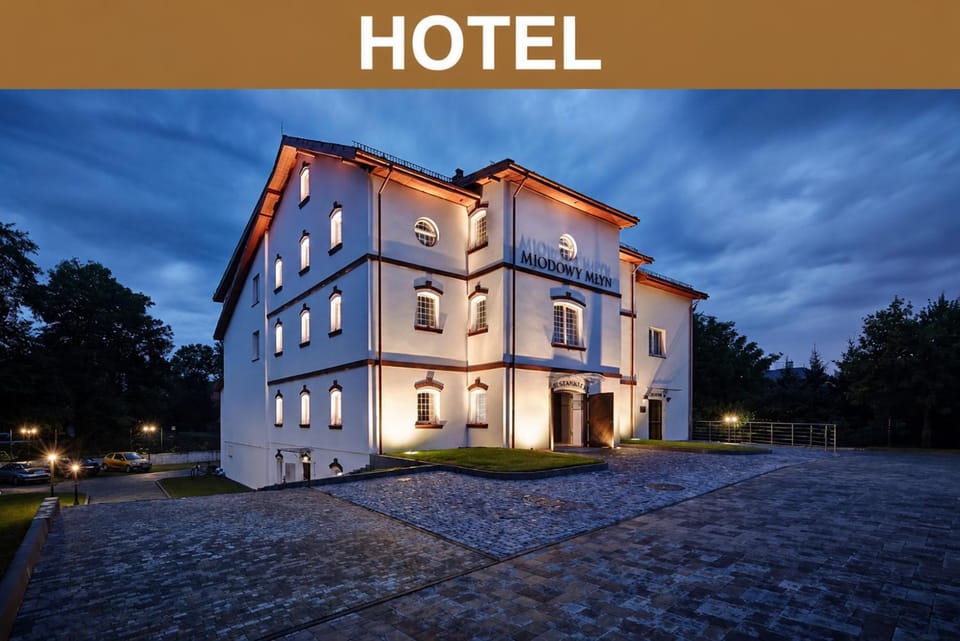 Property building, Facade/entrance, Night, View (from property/room), Text overlay