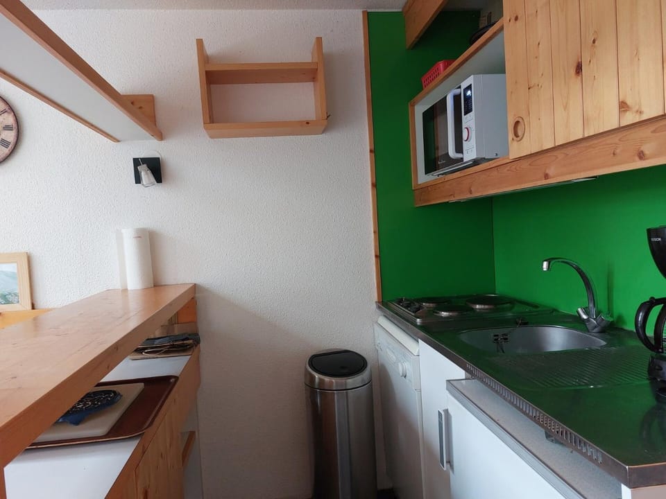 Résidence Aiguille Grive Bat Iii - Appartement 2 pièces 6 personnes en duplex, skis aux pieds, dans le village de Charmettoger à Arc 1800. MAE-6954 Apartment in Landry